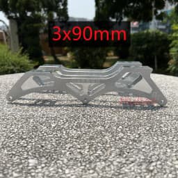 Roller Skate Rack 3*90/100/110/125mm 4*90/100/110mm 5*76mm Speed Skating Skates 3/4/5 Wheels Aluminum Skate Base Frame Bracket