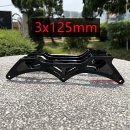 Roller Skate Rack 3*90/100/110/125mm 4*90/100/110mm 5*76mm Speed Skating Skates 3/4/5 Wheels Aluminum Skate Base Frame Bracket