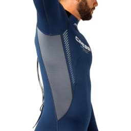 Cressi Men's Full Wetsuit Back-Zip for Scuba Diving & Water Activities - Fast 3mm: designed in Italy