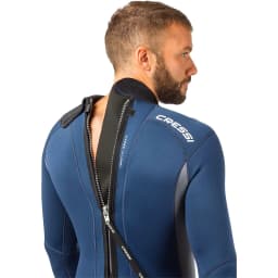 Cressi Men's Full Wetsuit Back-Zip for Scuba Diving & Water Activities - Fast 3mm: designed in Italy