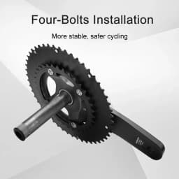 GOLDIX 110BCD 2X Double Chainring 9-12S Road Bike Chainring 7075 Aluminum Alloy 4 Bolts Chainwheel for SHIMANO 105 R7000 R8000