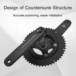GOLDIX 110BCD 2X Double Chainring 9-12S Road Bike Chainring 7075 Aluminum Alloy 4 Bolts Chainwheel for SHIMANO 105 R7000 R8000