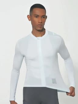 YKYWBIKE Men's Cycling Jersey Long Sleeve Lightweight Pro Team Anti-sweat Breathable Road Bike Jersey Bicycle Shirt