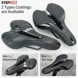 STEPONE Bike Saddle Mountain MTB Road Cycling Cushion Seat Exercise Soft Silicone Gel Shockproof Comfortable Hollow Saddle