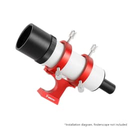50mm Full Metal Finder Scope Bracket Guide Scope Mount Astronomical Telescope Accessories