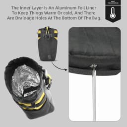 Rhinowalk Bicycle Water Bottle Bag, City Commuter Cycling Bag Bike Cycling Water Bottle Carrier Bike Bottle Holder
