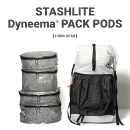 [HODR] STASHLITE Packing Pods Ultralight Dyneema™ 1.6 Oz Waterproof Stuff Sack Cuben Fiber DCF Organizer Pouch for Backpacking