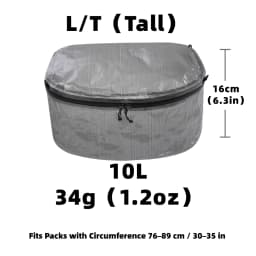 [HODR] STASHLITE Packing Pods Ultralight Dyneema™ 1.6 Oz Waterproof Stuff Sack Cuben Fiber DCF Organizer Pouch for Backpacking