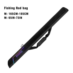 Booms Fishing PB3 Fishing Rod Bag Pole Storage Case 130 cm to 215 cm Folding Apply Fishing Tools Reel Rods Bags Cases