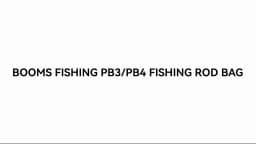 Booms Fishing PB3 Fishing Rod Bag Pole Storage Case 130 cm to 215 cm Folding Apply Fishing Tools Reel Rods Bags Cases