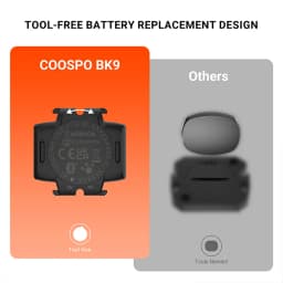 COOSPO BK9 Bike Speed and Cadence Sensor Bluetooth5.0 ANT Bicycle Tracking IP67 for Rouvy/Zwift/Peloton/Wahoo/GPS Bike Computer
