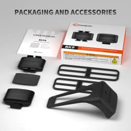 COOSPO BK9 Bike Speed and Cadence Sensor Bluetooth5.0 ANT Bicycle Tracking IP67 for Rouvy/Zwift/Peloton/Wahoo/GPS Bike Computer