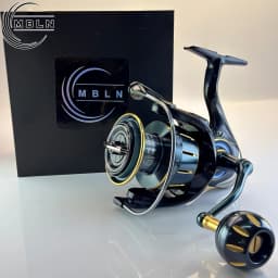 MBLN 1pc Spinning Fishing Reel, 5.1:1 Gear Ratio, 5+1 Bearings, Aluminum Spool, Gap-Free, Metal Handle, Strong Stainless Shaft