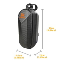 Kukirin Electric Scooter Bag 4L Electric Bike Handlebar Bag Waterproof Sunscreen Dustproof Large Capacity Scooter Storage Bag