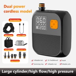 Rechargeable SUP Air Pump 25PSI Electric Paddle Board Pump Portable Electric Pump for Inflatable Paddle Board Kayaks Boats