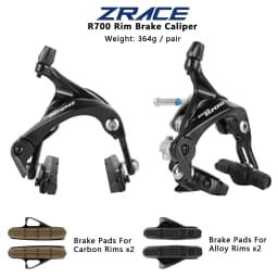 LTWOO RX Rim Brake 2x12 Speed 24S Carbon Fiber Road Bike Groupset, ZRACE R700 Rim Brake Calipers 11-30 11-34 Cassette, 12S Chain