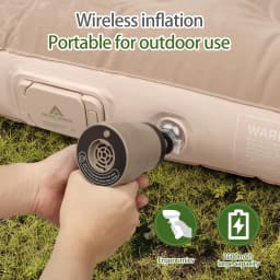 DOTWISE Electric Air Pump Brushless Motor Wireless inflator Air Compressor High Flow,For Small Air Mattres Kayak Paddle