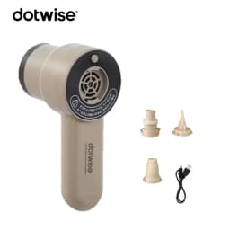 DOTWISE Electric Air Pump Brushless Motor Wireless inflator Air Compressor High Flow,For Small Air Mattres Kayak Paddle