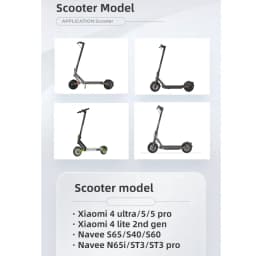 Charger Adapter for Xiaomi Scooter 4 Ultra/ Xiaomi 4 Pro 2nd Gen/ 5/5pro Navee S65/S60/S40/ Navee N65i ST3/ST3 Pro 53.6V 2A