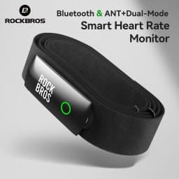 ROCKBROS Bicycle Heart Rate Sensor Bluetooth 4.0 ANT+ Chest Wear Strap Heart Rate Monitor For Garmin Wahoo GPSPORT Bike Computer