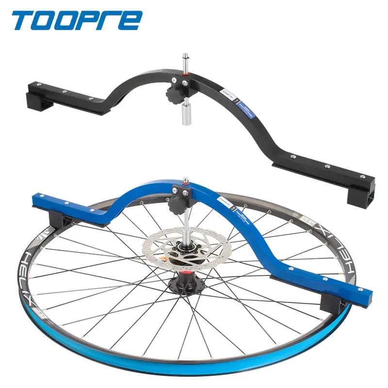 TOOPRE Bicycle Wheel Centering Alignment Gauge Tool Dish Dishing Tool for 12in To 29in Wheelset Bicycle Repair Tools