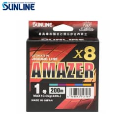 SUNLINE AMAZER ULTIMATE X8 PE LINE JIGGING LINE JAPAN FISHING LINE 200M 300M