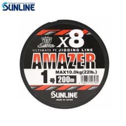 SUNLINE AMAZER ULTIMATE X8 PE LINE JIGGING LINE JAPAN FISHING LINE 200M 300M