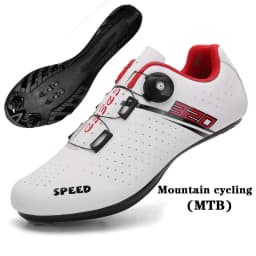 Men Cycling Shoes Road Cycling Sports Shoes Women MTB Racing Competition Self-Locking Cycling Shoes Spd Cleats Cycling Shoes
