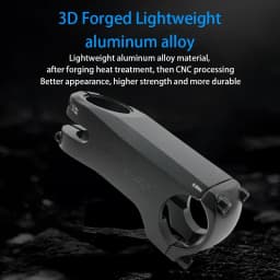 RIRO Bike Stem Internal Cable Hidden Bicycle Stem 28.6-31.8mm Aluminum Aolly Forging/CNC Handle with Spacer Road Handlebar Stem