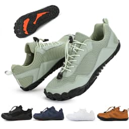 Men's Minimalist Trail Running Barefoot Shoes UNISEX Wide Toe Box Zero Drop Aqua Sock Kayaking Boating Hiking Surfing Walking