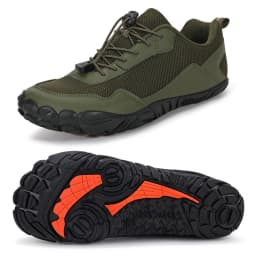 Men's Minimalist Trail Running Barefoot Shoes UNISEX Wide Toe Box Zero Drop Aqua Sock Kayaking Boating Hiking Surfing Walking