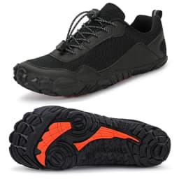 Men's Minimalist Trail Running Barefoot Shoes UNISEX Wide Toe Box Zero Drop Aqua Sock Kayaking Boating Hiking Surfing Walking