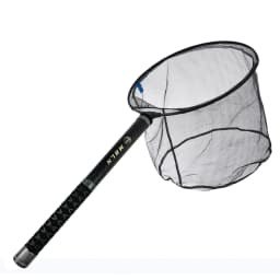 MBLN Brand,Telescopic Carbon Landing Net – 6.35m, Foldable 45cm Head, 58cm Closed, Compact for Rock & Boat Fishing