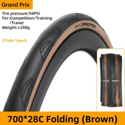 Continental Grand Prix Bicycle Road Tires 700c Tube Type Clincher Bike Tyre 700 X 28C/30C BlackChili Compound Bike Accessories
