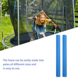 12pcs Trampolines Enclosures Foams Sleeves Replacement Trampolines Protective Poles Cover Paddings for Safety Protections