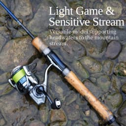 TSURINOYA SUBTILE Trout Game Spinnning Casting Rod FUJI Guide 1.60m 1.68m 1.83m UL Power RF Action Sensitive Stream Fishing Rod