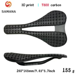 2025New Style Ultra Light Shock Absorbent Breathable 3D Printed Saddle For Road Cycling Saddle MTB Saddle Carbon Saddle