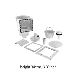 Swimming Pool Cleaning Set Pool Skimmer Accessory Kit Heavy Duty Easy Install Efficient for Swimming Pool