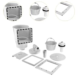 Swimming Pool Cleaning Set Pool Skimmer Accessory Kit Heavy Duty Easy Install Efficient for Swimming Pool