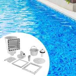 Swimming Pool Cleaning Set Pool Skimmer Accessory Kit Heavy Duty Easy Install Efficient for Swimming Pool