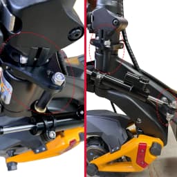 Original Directional Steering Damper Bracket Kit For Kugoo Kukirin G3 Pro Electric Scooter Increase Speed Stability Safety Parts