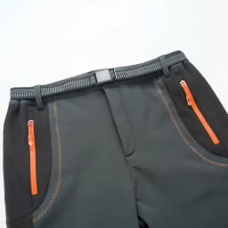 JNLN Men Winter Fleece Pants Warm Waterproof Hiking Pants Outdoor Camping Climbing Skiing Soft Shell Windproof Rain Trousers