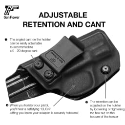 Only For S&W M&P Shield 9mm/.40,For shield plus,IWB Kydex Holster Concealed Carry Case Right / Left hand