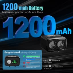 1000 Lumens Bike Helmet Light USB Charging Waterproof Flashlight Bicycle Headlight LED Front Lamp MTB Road Cycling Accessories