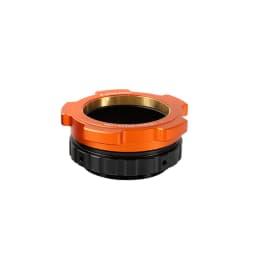 M54*1mm Male to 2 Inch Aluminum Alloy Coaxial Lock Eyepiece Adapter Astronomical Accessories
