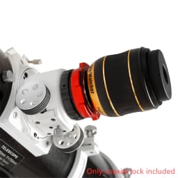 M54*1mm Male to 2 Inch Aluminum Alloy Coaxial Lock Eyepiece Adapter Astronomical Accessories