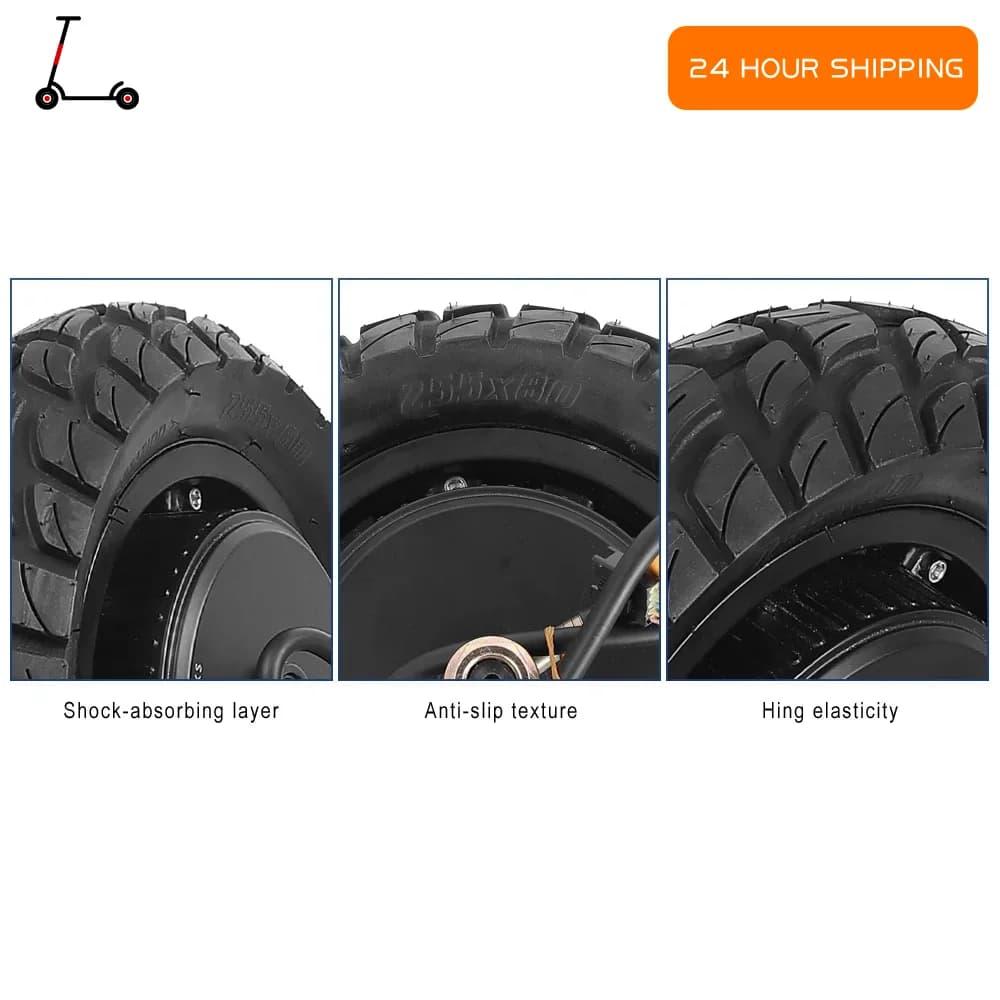 255x80 Wheel Motor Assembly Front/Rear Engine Parts for Kukirin G2 Master Electric Scooter Accessories