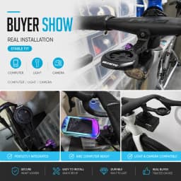 ULLICYC For SL8 Rapide Integrated Handlebar Computer Mount Compatible With Gopro/GPS/Garmin/Bryton/Wahoo Aluminum Alloy