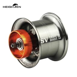 HEIGHTEN Alpha - Two-Stage Braking System + Shallow Spool Design | Aerospace Aluminum | Fits DAIWA Baitcasting Reel Lure fishing