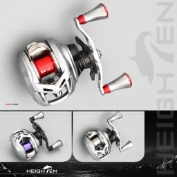 HEIGHTEN Alpha - Two-Stage Braking System + Shallow Spool Design | Aerospace Aluminum | Fits DAIWA Baitcasting Reel Lure fishing